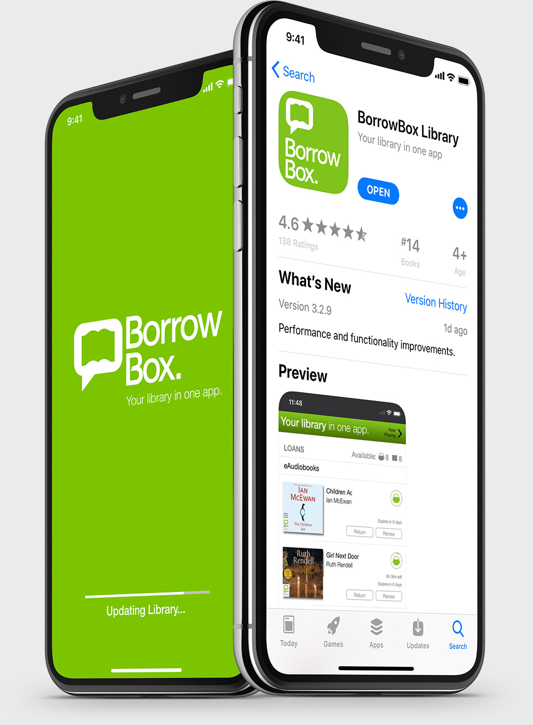 Borrowbox mobile app
